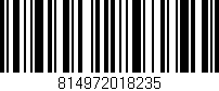 Código de barras (EAN, GTIN, SKU, ISBN): '814972018235'