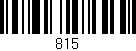 Código de barras (EAN, GTIN, SKU, ISBN): '815'