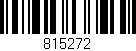Código de barras (EAN, GTIN, SKU, ISBN): '815272'