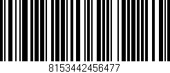 Código de barras (EAN, GTIN, SKU, ISBN): '8153442456477'