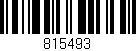 Código de barras (EAN, GTIN, SKU, ISBN): '815493'
