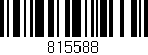 Código de barras (EAN, GTIN, SKU, ISBN): '815588'