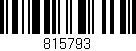 Código de barras (EAN, GTIN, SKU, ISBN): '815793'