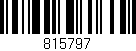 Código de barras (EAN, GTIN, SKU, ISBN): '815797'