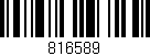 Código de barras (EAN, GTIN, SKU, ISBN): '816589'