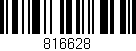 Código de barras (EAN, GTIN, SKU, ISBN): '816628'