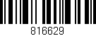 Código de barras (EAN, GTIN, SKU, ISBN): '816629'
