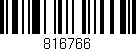 Código de barras (EAN, GTIN, SKU, ISBN): '816766'