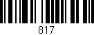 Código de barras (EAN, GTIN, SKU, ISBN): '817'