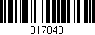Código de barras (EAN, GTIN, SKU, ISBN): '817048'