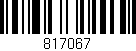 Código de barras (EAN, GTIN, SKU, ISBN): '817067'