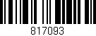 Código de barras (EAN, GTIN, SKU, ISBN): '817093'