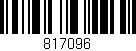 Código de barras (EAN, GTIN, SKU, ISBN): '817096'