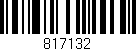 Código de barras (EAN, GTIN, SKU, ISBN): '817132'