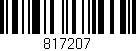 Código de barras (EAN, GTIN, SKU, ISBN): '817207'