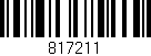 Código de barras (EAN, GTIN, SKU, ISBN): '817211'