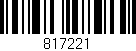 Código de barras (EAN, GTIN, SKU, ISBN): '817221'