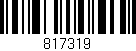 Código de barras (EAN, GTIN, SKU, ISBN): '817319'