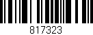 Código de barras (EAN, GTIN, SKU, ISBN): '817323'