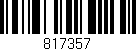 Código de barras (EAN, GTIN, SKU, ISBN): '817357'