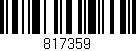 Código de barras (EAN, GTIN, SKU, ISBN): '817359'