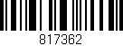 Código de barras (EAN, GTIN, SKU, ISBN): '817362'