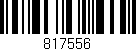 Código de barras (EAN, GTIN, SKU, ISBN): '817556'