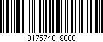Código de barras (EAN, GTIN, SKU, ISBN): '817574019808'