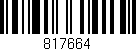 Código de barras (EAN, GTIN, SKU, ISBN): '817664'