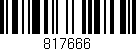Código de barras (EAN, GTIN, SKU, ISBN): '817666'