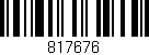 Código de barras (EAN, GTIN, SKU, ISBN): '817676'
