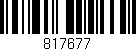 Código de barras (EAN, GTIN, SKU, ISBN): '817677'