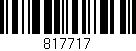 Código de barras (EAN, GTIN, SKU, ISBN): '817717'