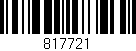 Código de barras (EAN, GTIN, SKU, ISBN): '817721'