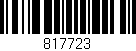 Código de barras (EAN, GTIN, SKU, ISBN): '817723'