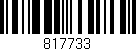 Código de barras (EAN, GTIN, SKU, ISBN): '817733'