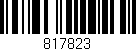 Código de barras (EAN, GTIN, SKU, ISBN): '817823'