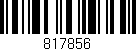 Código de barras (EAN, GTIN, SKU, ISBN): '817856'