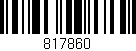 Código de barras (EAN, GTIN, SKU, ISBN): '817860'