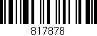 Código de barras (EAN, GTIN, SKU, ISBN): '817878'