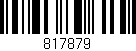 Código de barras (EAN, GTIN, SKU, ISBN): '817879'