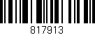 Código de barras (EAN, GTIN, SKU, ISBN): '817913'