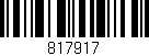 Código de barras (EAN, GTIN, SKU, ISBN): '817917'