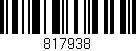 Código de barras (EAN, GTIN, SKU, ISBN): '817938'