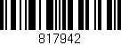 Código de barras (EAN, GTIN, SKU, ISBN): '817942'