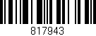 Código de barras (EAN, GTIN, SKU, ISBN): '817943'