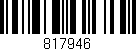 Código de barras (EAN, GTIN, SKU, ISBN): '817946'