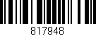 Código de barras (EAN, GTIN, SKU, ISBN): '817948'