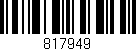 Código de barras (EAN, GTIN, SKU, ISBN): '817949'