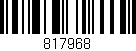 Código de barras (EAN, GTIN, SKU, ISBN): '817968'